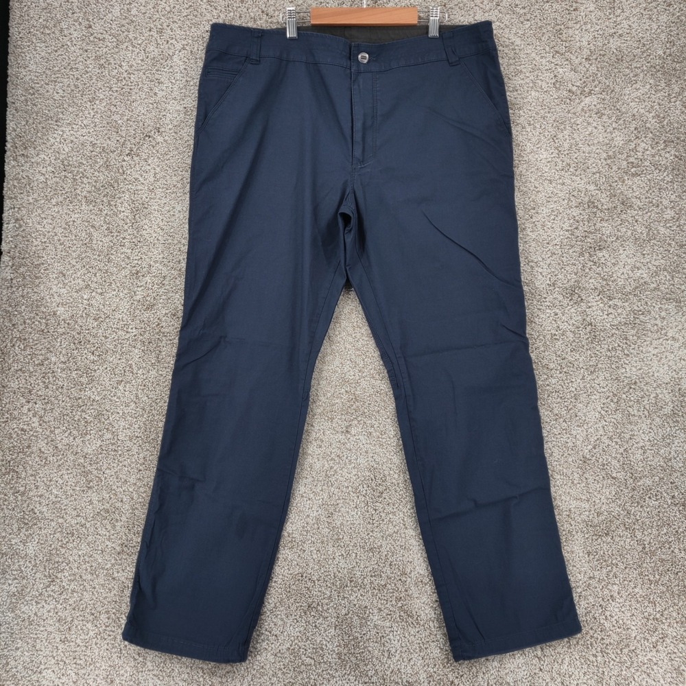 Kuhl Resistor Lite Chino Pants Mens 38x30 Blue Camping Hiking Trail Stretch